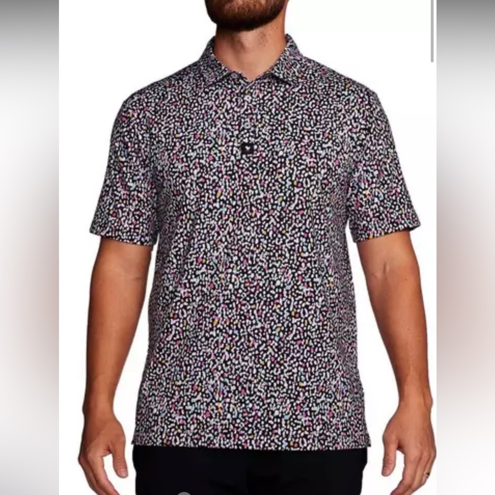 Bad Birdie Large Drippity Drip Polo